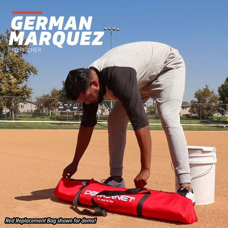 PowerNet Baseball Softball Net Replacement Bag ONLY | Fits 7x7