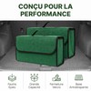 EYERIYO Organizer per bagagliaio in feltro, 2 pezzi, 50 x