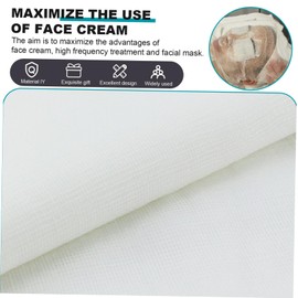 minkissy Sets Beauty Gauze Mask Cotton Material Face Gauze Natural Cotton Soft Film Powder Comfortable Application Pcs