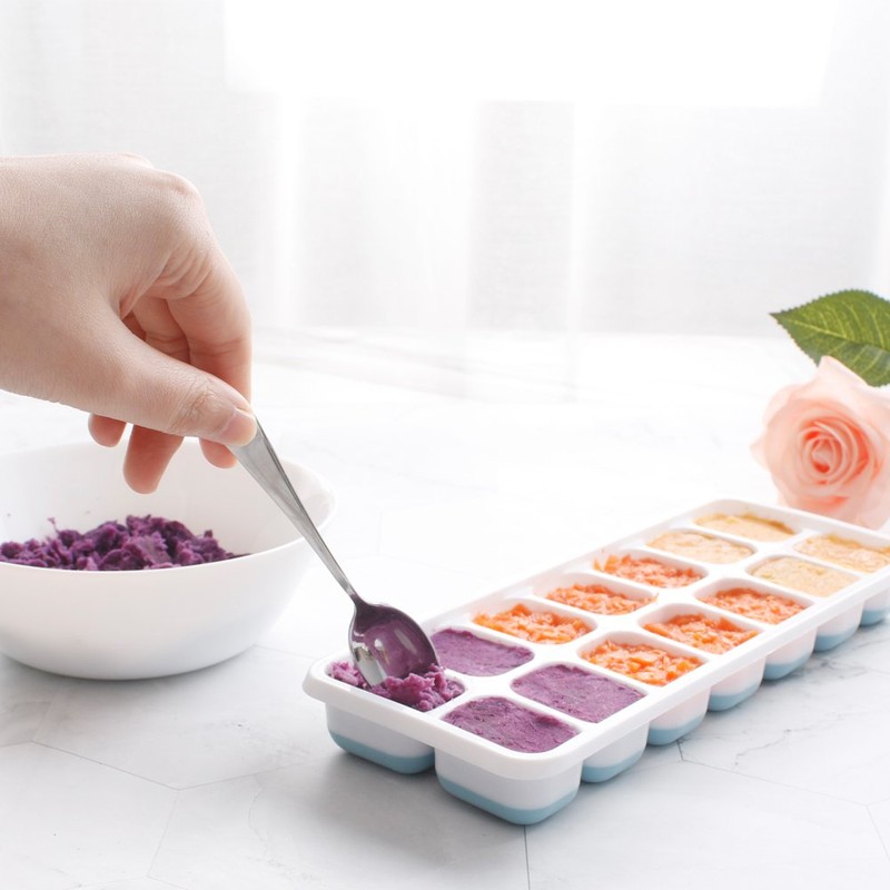 Ice Cube Tray 6 Packs, Silicone ice Cube Tray With