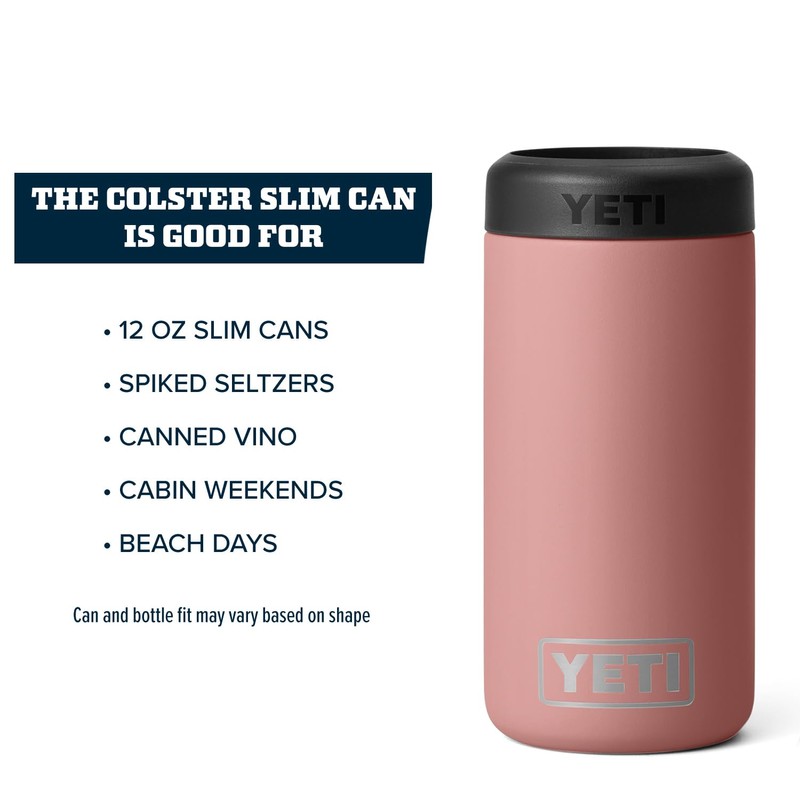 YETI Rambler 12 oz. Colster Slim Can Insulator for the