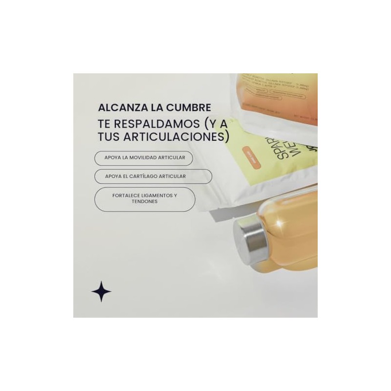 Sparkle Wellness P?ptidos de Col?geno Fortigel y Tendoforte