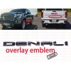 CAPSBAY 2019 2020 2021 GMC Sierra Denali Door Tailgate Black