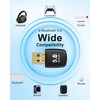 Bluetooth Adapter PC, RENGOGA 5.4 USB Bluetooth Adapter EDR Bluetooth