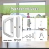 Sliding Door Lock and Handle Set with Key for Sliding