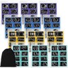 Lenwen Set of 96 Metal Puzzles for Adults with Pouch