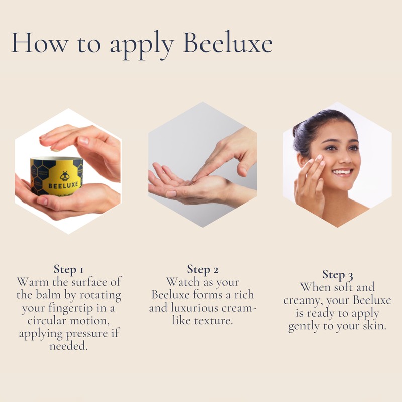 Beeluxe Multi-Purpose Moisturising Skin Balm 50ml, For Dry, Sensitive &