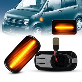 POPMOTORZ LED Side Marker, For Honda, Integra DC5, Civic, FD1, FD2, Type R, Step Wagon, RG1/2, Fits GD GE, LED Side Turn Signal, Flashing Luminous, Turn Signal, High Brightness SMD Amber Light