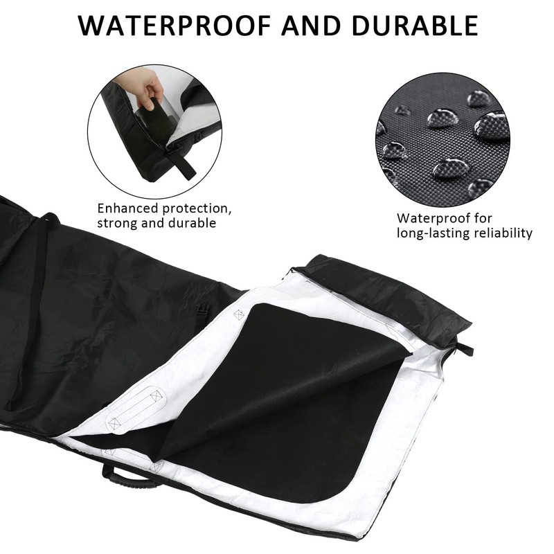 D-Lumina Soft Top Window Storage Bag Compatible with Jeep Wrangler