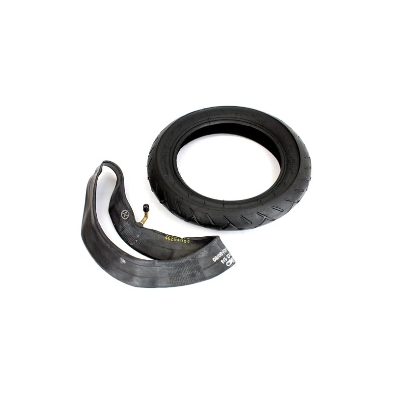 Tyre with Inner Tube 12.5 Inch Black Slick Tread Compatible