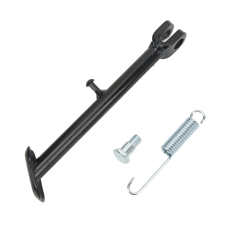Motorcycle Side Stand Leg Metal Alloy 225mm Long 38x52mm Plate