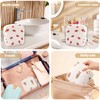 Long Keeper Small Cosmetic Bag Toiletry Bag with Compartments Mini