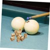 SUPVOX Billiards Replacement Ferrules 10pcs Brass Stick Tube Ferrule Pool