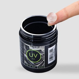 UV Light Curing Putty 100g - Multi-Purpose Adhesive for Crafts, Repair, Nails, 3D Print Fixes - 365-405nm Wavelength Range, Quick-Curing, Durable & Easy to Use - Ideal for Professionals and Hobbyists