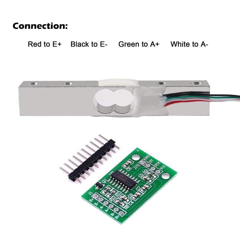 ALAMSCN Pack of 2 20 kg Load Cell Weight Sensors