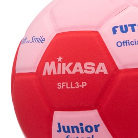 MIKASA Smile Futsal No. 3 EVA Material Approx. 9.2 oz (260 g) Pink Pasting Ball SFLL3-P Recommended Internal Pressure 0.10-0.15 kgf/cm2)