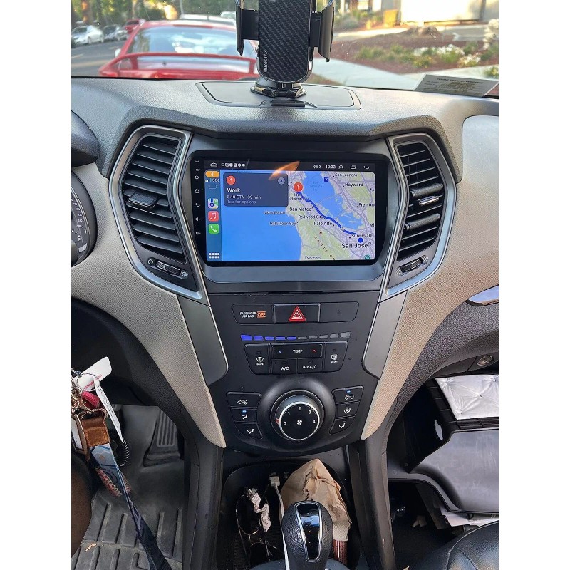 Unbranded For 2013-2017 Hyundai Santa Fe Android 12 CarPlay Car