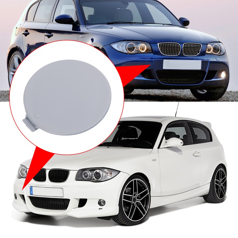 Front Bumper Tow Hook Cover Cap Wear Resistance 7837429 for