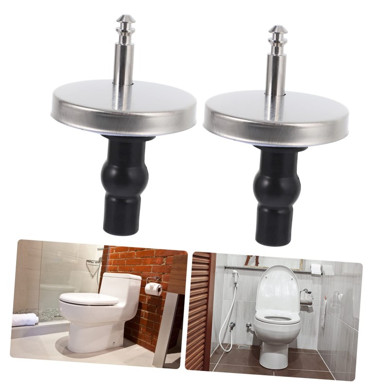 DOITOOL Sets Toilet Hinge Replacement Kit Stainless Steel Bolts Nuts