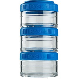 BlenderBottle GoStak container for storing protein powder vitamins and more starter C02505