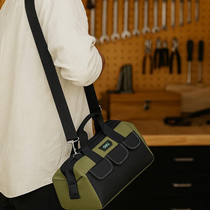 3 Pack Tool Bag for Men with Waterproof Hard Bottom,