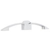 RV Push Button Pull Handle Latch Lock Arc Shape Glossy