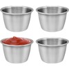 FORYNXHWIN Set of 4 70 ml Stainless Steel Sauce Bowls,