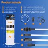 GOOACC Oil Extractor Pump 6.5L Pneumatic Manual Fluid Extractor Pump