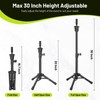 Yekavo Mannequin Head Stand 75cm Max, Adjustable Wig Head Tripod