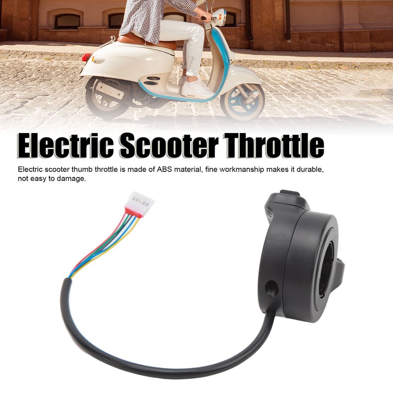 Electric Scooter Thumb Finger Throttle with Left Right Steering Switch