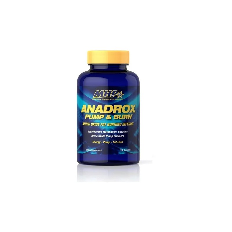 Pre Entreno Mhp Anadrox Pump And Burn 224 Capsulas Sabor