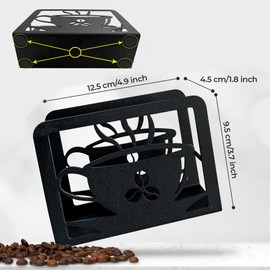 Coffee Filter Holder | Filter Bag Container Coffee Filter Holder Coffee Filter Carrier Filter Bag Holder for Coffee Filter Bag Dispenser Coffee Filter Bag Dispenser - Spoon and Bag Gift