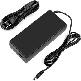 PowerHOOD 19V AC/DC Adapter Compatible with Miroir Ultra Pro 1200S DLP Smart Streaming 1080p M1200S Home Theater Gaming Projector 19VDC DC19V 19 Volt 19 Volts Switching Power Supply Cord Charger PSU