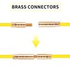 50' Fiberglass Cable Wire Running Rod Coaxial Electrical Connectable Fish