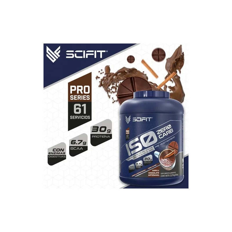 Scifit Proteína Iso 5 Lb 30 G Proteína Cero Carbohidratos