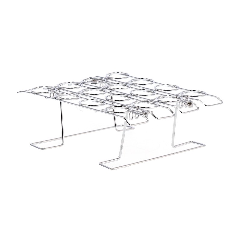 16-Hole Folding Baking Rack Ice Cream Rack Stand Cone Cupcake