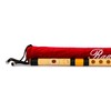 Radhe Flutes PVC Fiber A Sharp Bansuri Higher Octave RIGHT