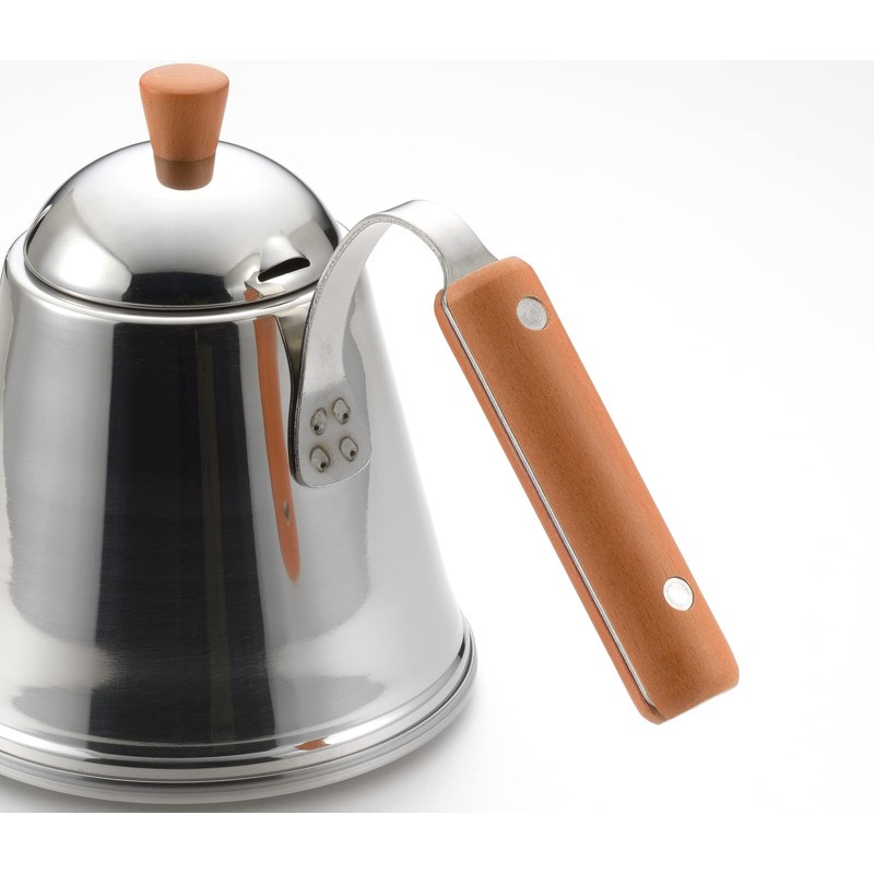 Yoshikawa 1 Litre Stainless Steel Cafe Time Drip Stove Kettle