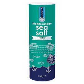 Costa Fine Sea Salt 750g 750grams Great for Cooking and Seasoning