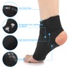 Shyyween 2 Pcs Waterproof Ankle Brace Breathable Nylon Ankle Wrap
