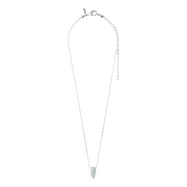 Pilgrim Jewelry Chakra Necklace - Gold Plated or Silver Plated with Beautiful Semi-Precious Stone, Gold Plated Gemstone Brass