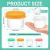 ISUSSER 12 Pack Freezer Containers with Screw On Lids, 6oz