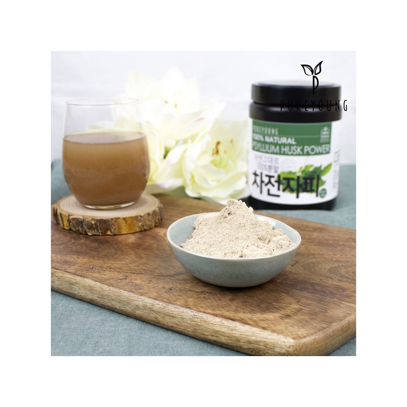 Psyllium Husk Powder 400g Premium Dietary Fiber / 차전자피 가루