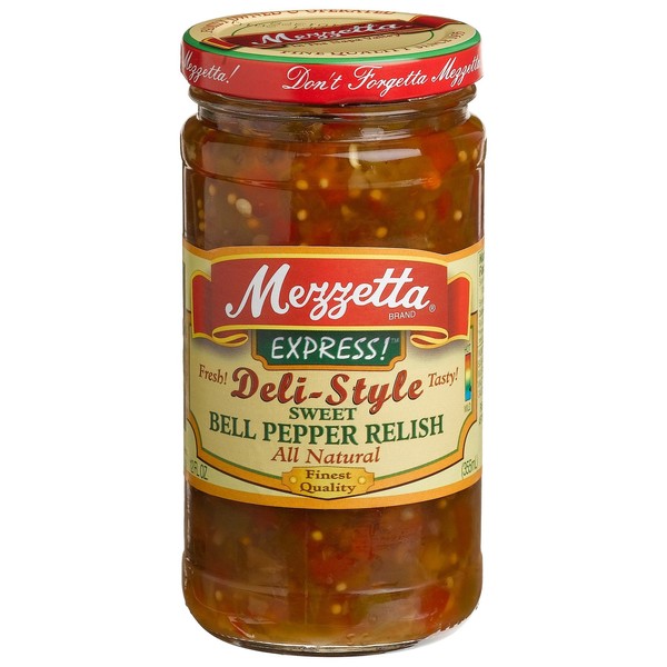 Mezzetta Sweet Bell Pepper Relish, 12 oz