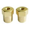 Ampper 5/16"-18 Thread Female Brass Battery Terminal Post Adapter Battery