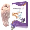 2 Pairs Foot Peel Mask for Hard Skin,Lavender Exfoliating Mask