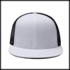 White Fang CA478 Men's Hat, Plain, Mesh, Flat Brim Cap,