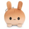 TeeTurtle | Bunny Plushie Charm Keychain | Happy Bun Bun