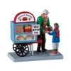Lemax Delivery Bread Cart