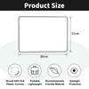 KIPTVO Dry Erase Whiteboard, A4 Size Small Double Sided White